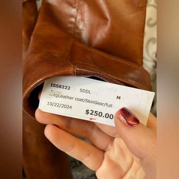 Napa y Ante Leather Trench Coat - Picture 8 of 9